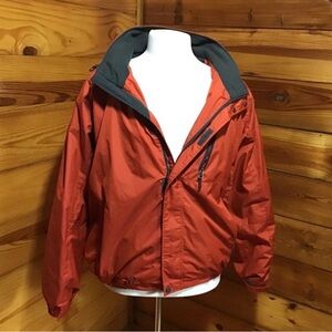 Free Country Men's Rust Jacket with Charcoal Accents